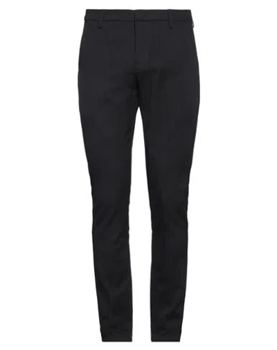 Dondup Man Pants Navy Size 34 Virgin Wool, Cotton, Elastane