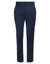 Dondup Man Pants Navy Size 34 Virgin Wool, Elastane In Navy
