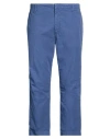 Dondup Man Pants Navy Size 36 Cotton In Blue