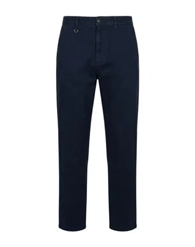 Dondup Man Pants Navy Size 38 Cotton, Elastane