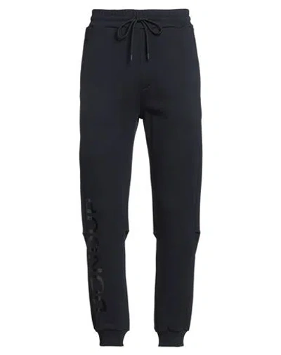 Dondup Man Pants Navy Size M Cotton, Elastane In Blue