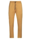 Dondup Man Pants Marigold Size 32 Cotton, Elastane In Yellow