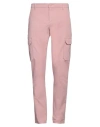 Dondup Man Pants Antique Rose Size 34 Cotton, Elastane In Pink