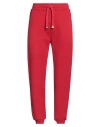 Dondup Man Pants Red Size Xl Cotton In Red