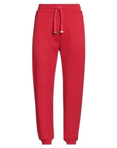 Dondup Man Pants Red Size Xl Cotton