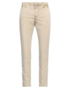 Dondup Man Pants Sage Green Size 35 Cotton, Elastane