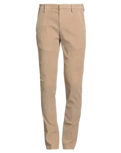 Dondup Man Pants Sand Size 29 Cotton, Elastane