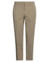 Dondup Man Pants Sand Size 29 Cotton, Elastane In Beige