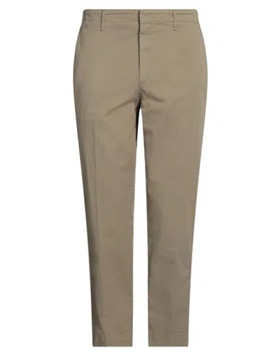 Dondup Man Pants Sand Size 29 Cotton, Elastane In Beige