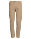 Dondup Man Pants Sand Size 30 Cotton, Elastane