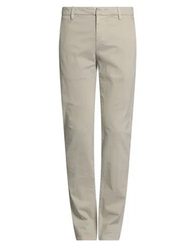 Dondup Man Pants Sand Size 30 Cotton, Elastane In Neutral