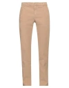 Dondup Man Pants Sand Size 35 Cotton, Elastane In Beige