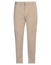 Dondup Man Pants Beige Size 31 Cotton, Polyester, Polyamide, Elastane In Beige