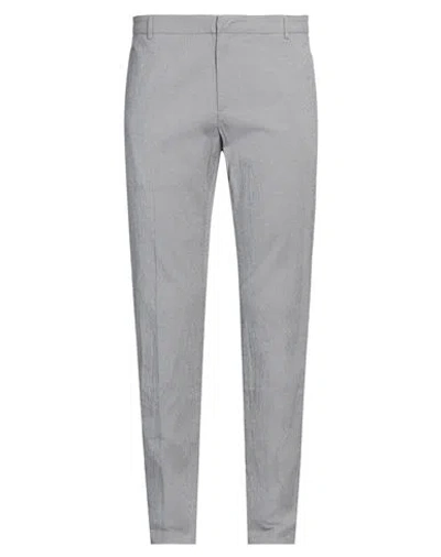 Dondup Man Pants Slate Blue Size 33 Cotton, Elastane