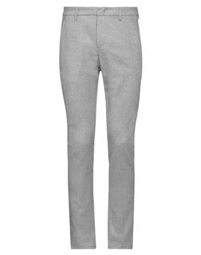 Dondup Man Pants Steel Grey Size 29 Polyester, Viscose, Wool, Elastane