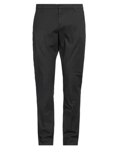 DONDUP DONDUP MAN PANTS CHARCOAL SIZE 31 COTTON, ELASTANE