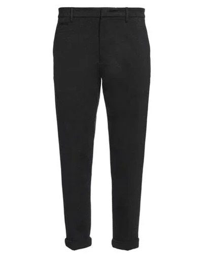 Dondup Man Pants Charcoal Size 35 Viscose, Polyamide, Elastane In Grey
