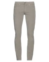 Dondup Man Pants Taupe Size 34 Cotton, Elastane