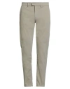 Dondup Man Pants Taupe Size 35 Cotton, Elastane In Green