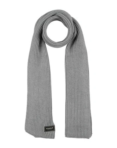 Dondup Man Scarf Grey Size - Wool, Acrylic
