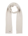 Dondup Man Scarf Ivory Size - Wool In White