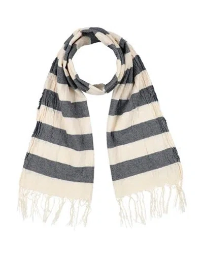 Dondup Man Scarf Midnight Blue Size - Cotton