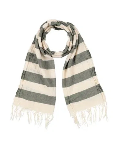 Dondup Man Scarf Military Green Size - Cotton