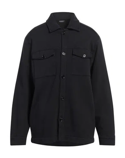 Dondup Man Shirt Black Size Xxl Cotton