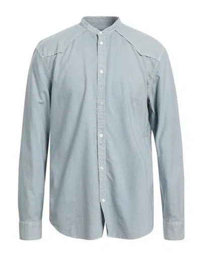 Dondup Man Shirt Sky Blue Size Xxl Cotton