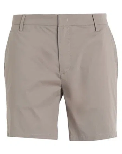 Dondup Man Shorts & Bermuda Shorts Beige Size 31 Cotton, Polyamide, Elastane In Brown