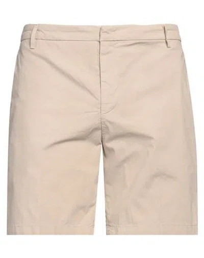Dondup Man Shorts & Bermuda Shorts Beige Size 34 Cotton, Elastane In Beige