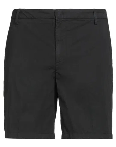 Dondup Man Shorts & Bermuda Shorts Black Size 35 Cotton, Elastane