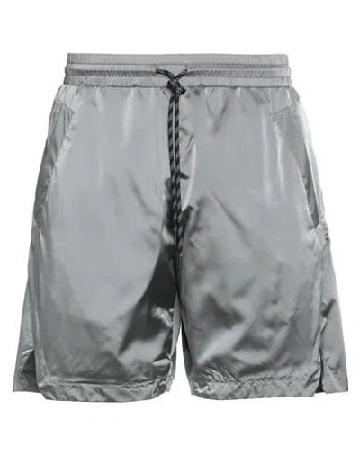 Dondup Man Shorts & Bermuda Shorts Grey Size S Polyamide