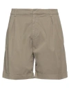 Dondup Man Shorts & Bermuda Shorts Khaki Size 33 Cotton, Elastane In Beige