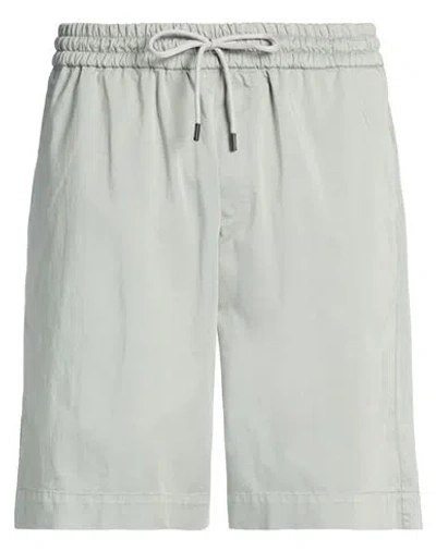 Dondup Man Shorts & Bermuda Shorts Light Grey Size 35 Cotton, Polyamide, Polyester, Elastane In Multi