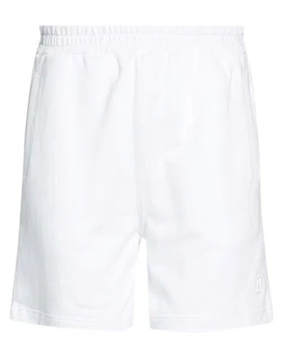 Dondup Man Shorts & Bermuda Shorts White Size S Cotton