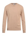 Dondup Man Sweater Beige Size 46 Cashmere, Silk