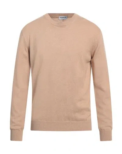 Dondup Man Sweater Beige Size 46 Cashmere, Silk