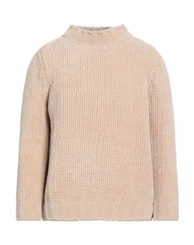 Dondup Man Sweater Beige Size 44 Polyamide In Neutral