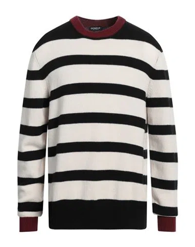 Dondup Man Sweater Black Size 40 Wool, Cashmere