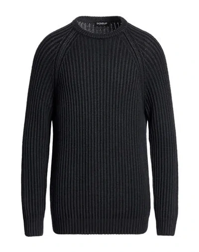 Dondup Man Sweater Black Size 44 Wool