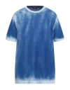 Dondup Man Sweater Bright Blue Size 44 Cotton