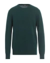 Dondup Man Sweater Dark Green Size 44 Merino Wool, Cashmere