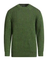 Dondup Man Sweater Green Size 42 Wool, Acrylic, Alpaca Wool