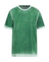 Dondup Man Sweater Green Size 44 Cotton