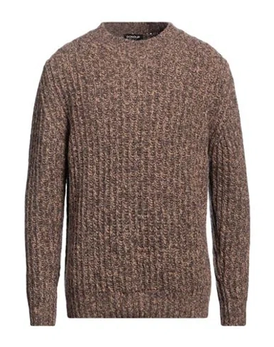 Dondup Man Sweater Light Brown Size 42 Wool, Cashmere, Polyamide