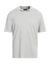 Dondup Man Sweater Light Grey Size 42 Cotton