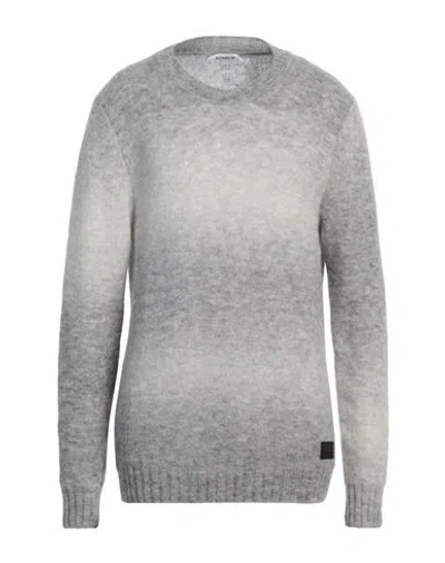 Dondup Man Sweater Light Grey Size 44 Alpaca Wool, Wool, Polyamide