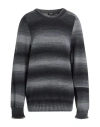 Dondup Man Sweater Midnight Blue Size 44 Cotton, Recycled Cotton