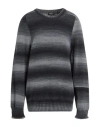 Dondup Man Sweater Midnight Blue Size 40 Cotton, Recycled Cotton